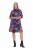 Ulla Popken 843180 Robe en jersey fleurie Pétrole - Robes - Robes pour toutes les tailles