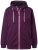 Ulla Popken 843186 Veste softshell déperlante à réflecteurs Bordeaux - Vestes - Vestes femme grande taille