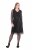 Ulla Popken 843232 Robe à sequins Gris - Robes de soirée - Robes de soirée grande taille