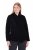 Ulla Popken 843244 Veste en velours Noir - Vestes - Vestes femme grande taille