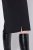 Ulla Popken 843326 Robe sweat à manches 3/4 Noir - Robes sweat - 