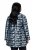 Ulla Popken 843937 Blazer texturé imprimé Bleu marine - Blazers - Blazers grande taille pour femme