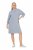 Ulla Popken 843999 Robe à manches 3/4 Gris chiné - Robes - Robes pour toutes les tailles