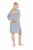 Ulla Popken 843999 Robe à manches 3/4 Gris chiné - Robes - Robes pour toutes les tailles