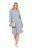 Ulla Popken 843999 Robe à manches 3/4 Gris chiné - Robes - Robes pour toutes les tailles