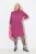 Ulla Popken 844233 Robe en maille à manches longues Rouge baie - Robes en maille - 