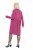 Ulla Popken 844233 Robe en maille à manches longues Rouge baie - Robes en maille - 