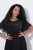 Ulla Popken 844356 Robe de soirée Noir - Robes de soirée - Robes de soirée grande taille
