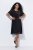 Ulla Popken 844356 Robe de soirée Noir - Robes de soirée - Robes de soirée grande taille