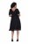 Ulla Popken 844356 Robe de soirée Noir - Robes de soirée - Robes de soirée grande taille