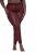 Ulla Popken 844543 Collant en dentelle Bordeaux - Collants & chaussettes - 