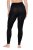 Ulla Popken 844563 Legging collant Noir - Collants & chaussettes - 