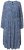 Ulla Popken 844594 Robe mi-longue fleurie Bleu marine - Robes midi - Robes midi grande taille