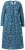 Ulla Popken 844722 Robe sweat imprimée Pétrole - Robes sweat - 
