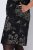 Ulla Popken 844739 Robe à manches 3/4 Noir - Robes midi - Robes midi grande taille