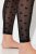 Ulla Popken 844970 Legging collant à motifs Noir - Collants & chaussettes - 