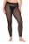 Ulla Popken 844970 Legging collant à motifs Noir - Collants & chaussettes - 