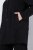Ulla Popken 845026 Surchemise à texture zébrée Noir - Vestes - Vestes femme grande taille