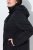 Ulla Popken 845111 Parka Noir - Manteaux - Manteaux femme grande taille