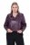 Ulla Popken 845121 Veste biker en similicuir Prune - Vestes - Vestes femme grande taille