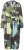 Ulla Popken 845122 Robe mi-longue imprimée à poches Turquoise - Robes midi - Robes midi grande taille
