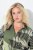 Ulla Popken 845122 Robe mi-longue imprimée à poches Turquoise - Robes midi - Robes midi grande taille