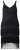 Ulla Popken 845152 Robe sans manches Noir - Robes de soirée - Robes de soirée grande taille