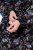 Ulla Popken 845287 Robe mi-longue imprimée Noir - Robes midi - Robes midi grande taille