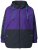 Ulla Popken 845648 Coupe-vent à manches chauve-souris Lilas - Vestes - Vestes femme grande taille