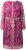 Ulla Popken 845649 Robe mi-longue à manches longues Rouge baie - Robes midi - Robes midi grande taille