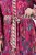 Ulla Popken 845649 Robe mi-longue à manches longues Rouge baie - Robes midi - Robes midi grande taille