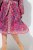 Ulla Popken 845649 Robe mi-longue à manches longues Rouge baie - Robes midi - Robes midi grande taille