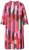 Ulla Popken 845794 Robe en jersey imprimée Rose - Robes - Robes pour toutes les tailles