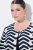 Ulla Popken 846012 Veste Bleu marine - Vestes - Vestes femme grande taille