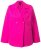 Ulla Popken 846021 Manteau en polaire Rose - Manteaux - Manteaux femme grande taille