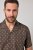 JP1880 Boxy Cuba Short Sleeve Shirt Brown - Chemises - Chemises Grandes Tailles Hommes