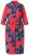 Ulla Popken 846164 Robe chemise fleurie Rouge - Robes midi - Robes midi grande taille