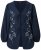 Ulla Popken 846197 Veste Bleu marine - Vestes - Vestes femme grande taille
