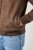 JP1880 846200 Blouson bomber aspect daim Brun foncé - Vestes - Vestes Homme Grandes Tailles