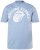 JP1880 846221 Rolling Stones Tongue T-shirt Bleu clair - T-shirts de groupes - T-shirts de groupes grande taille