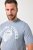 JP1880 846221 Rolling Stones Tongue T-shirt Bleu clair - T-shirts de groupes - T-shirts de groupes grande taille