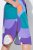 Ulla Popken 846351 Robe chemise imprimée Lilas - Robes midi - Robes midi grande taille