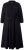 Ulla Popken 846373 Robe mi-longue à ceinture à nouer Noir - Robes midi - Robes midi grande taille