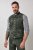 JP1880 846808 Gilet en cuir de chèvre velours Olive foncé - Trachten & Oktoberfest - Tenues Oktoberfest en grandes tailles (Trachten)