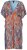 Ulla Popken 846826 Robe à imprimé animal Orange - Caftans - 