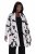 Ulla Popken 846923 Blazer imprimé à col châle Taupe - Blazers - Blazers grande taille pour femme