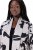 Ulla Popken 846923 Blazer imprimé à col châle Taupe - Blazers - Blazers grande taille pour femme
