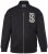 STHUGE 847083 Veste varsity en tissu scuba Noir - Vestes - Vestes Homme Grandes Tailles