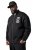 STHUGE 847083 Veste varsity en tissu scuba Noir - Vestes - Vestes Homme Grandes Tailles