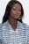 Ulla Popken 847643 Robe en jersey rayée Bleu marine - Robes en jersey - 